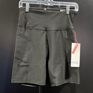 HYPE Compression Sculpting,moisture wicking,stretch,super high rise, 7” inseam